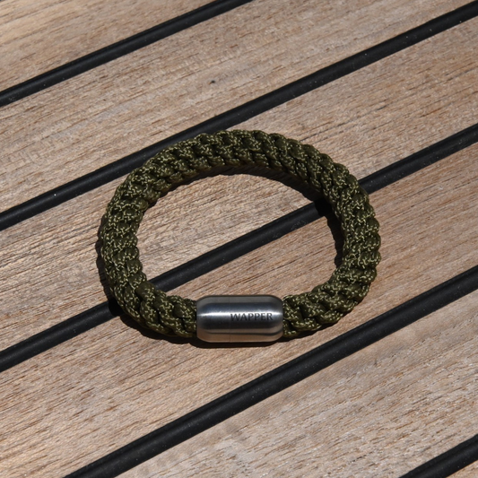 Mag-Link Bracelet – Olive Green