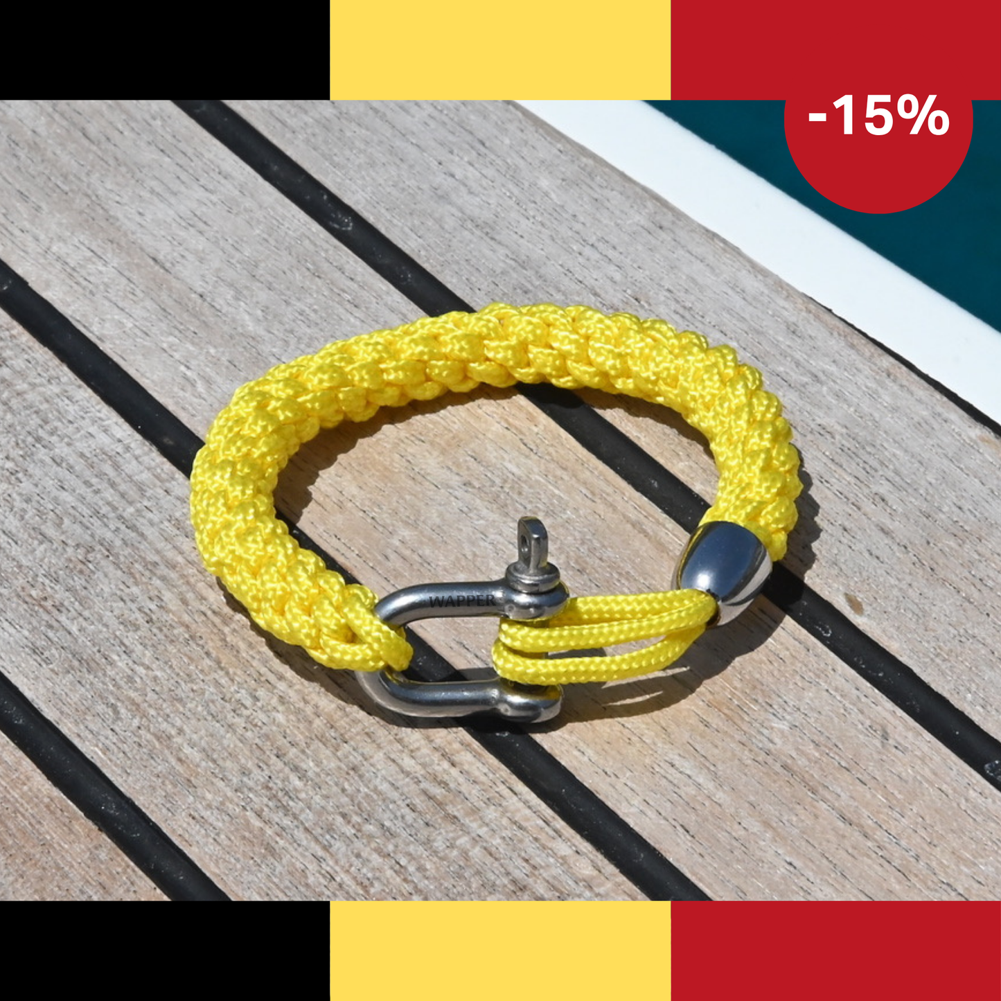 Sea-Link armband – Lighthouse Yellow