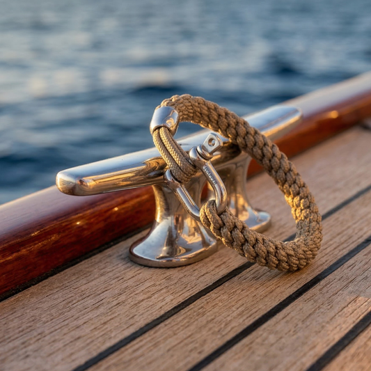 Sea-Link armband – Teak Beige
