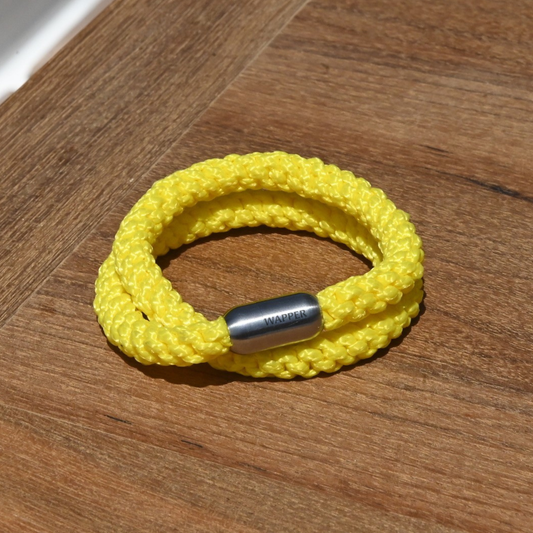 Double Wrap Bracelet - Lighthouse Yellow