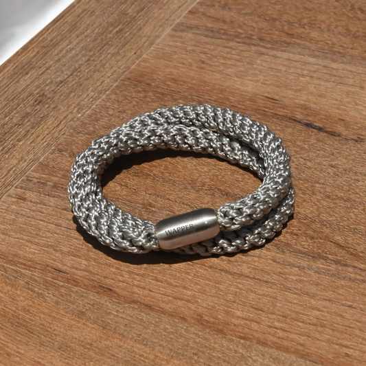 Double Wrap Bracelet – Teak Beige