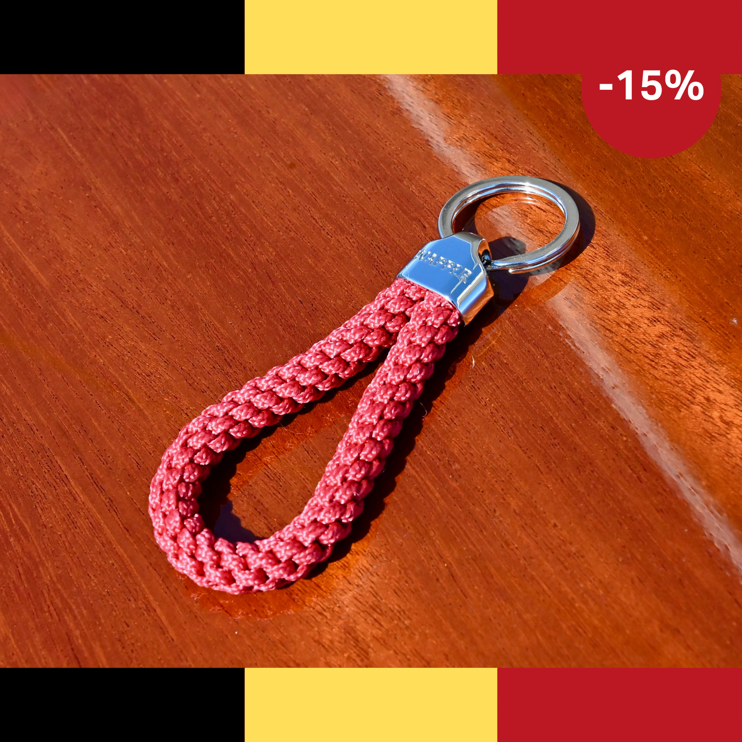 Wapper Sleutelhanger - Ruby Red