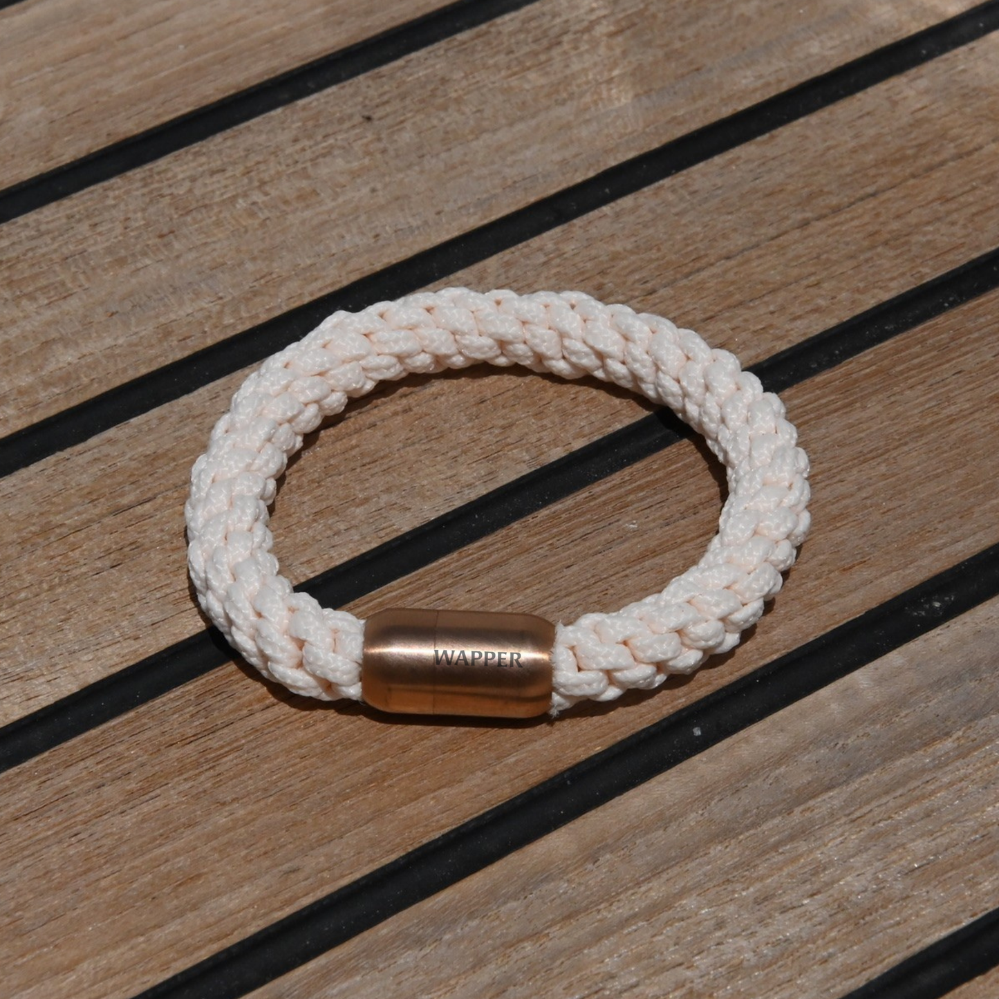 Mag-Link armband – Cream White