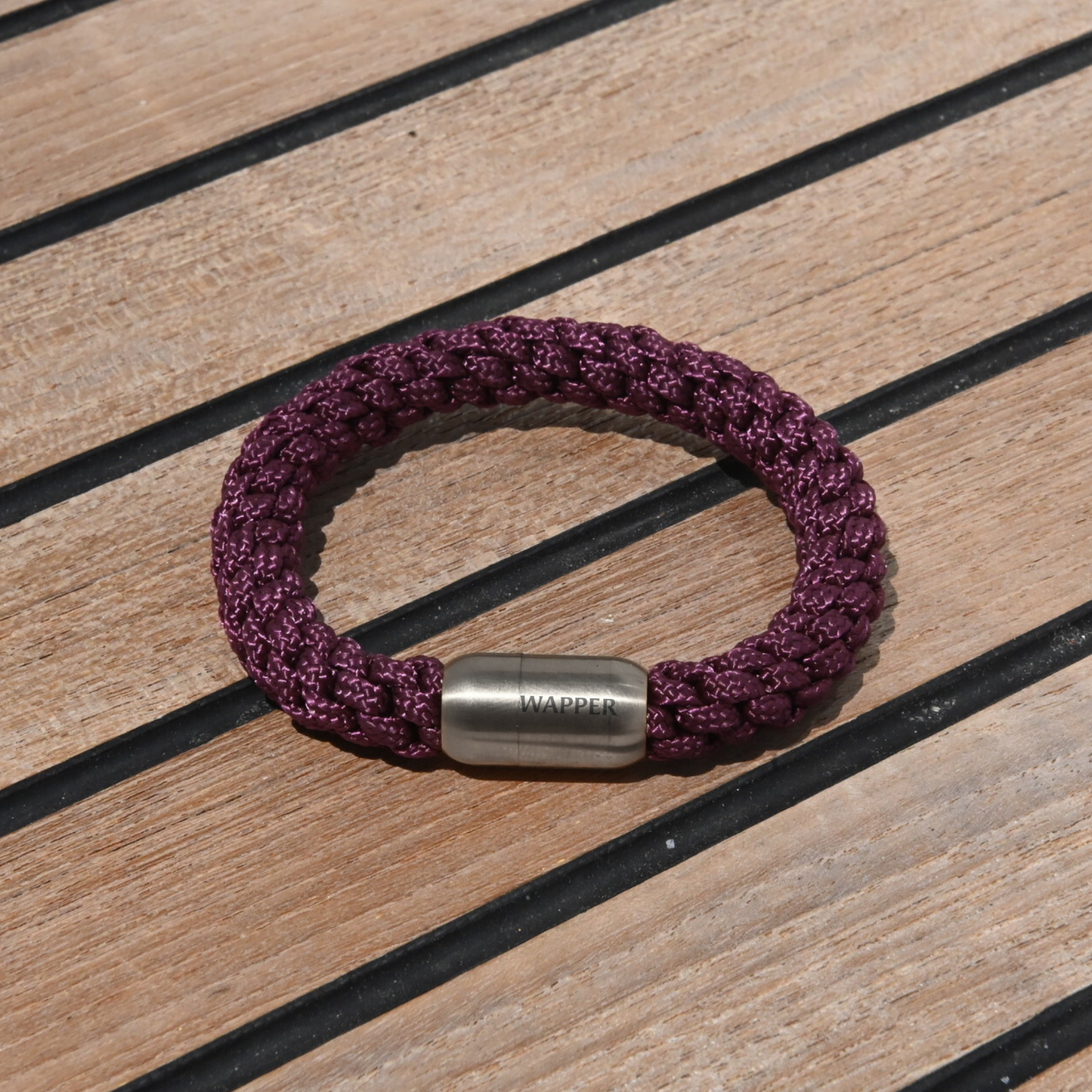 Mag-Link Bracelet – Aubergine