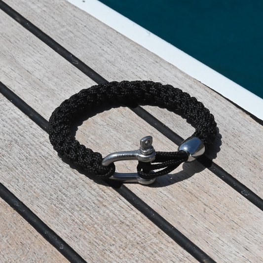 Sea-Link armband – Vanta Black