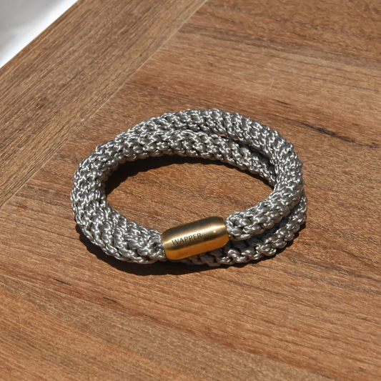 Double Wrap Bracelet – Teak Beige