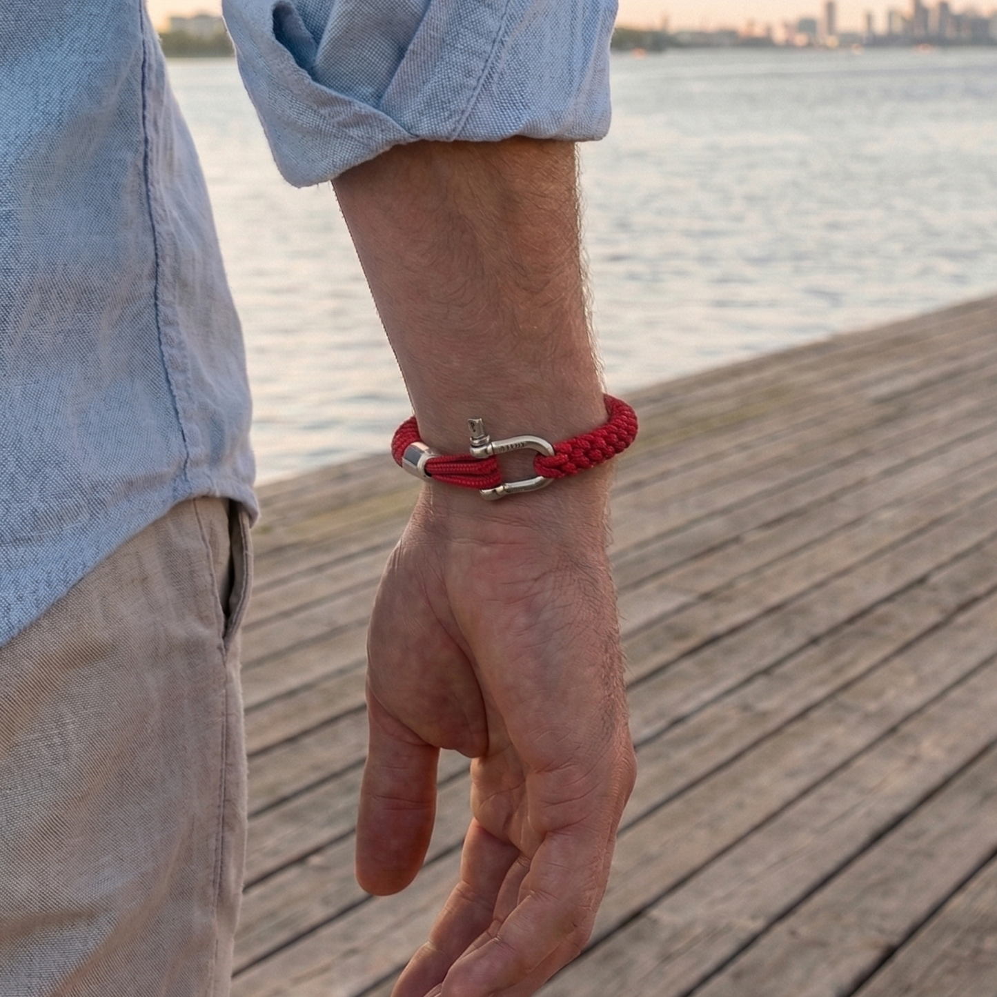 Sea-Link armband – Wapper Red
