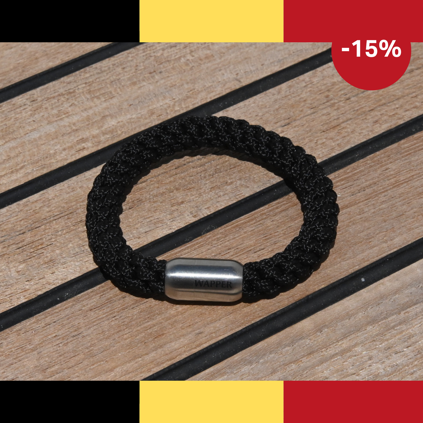 Mag-Link armband – Vanta Black