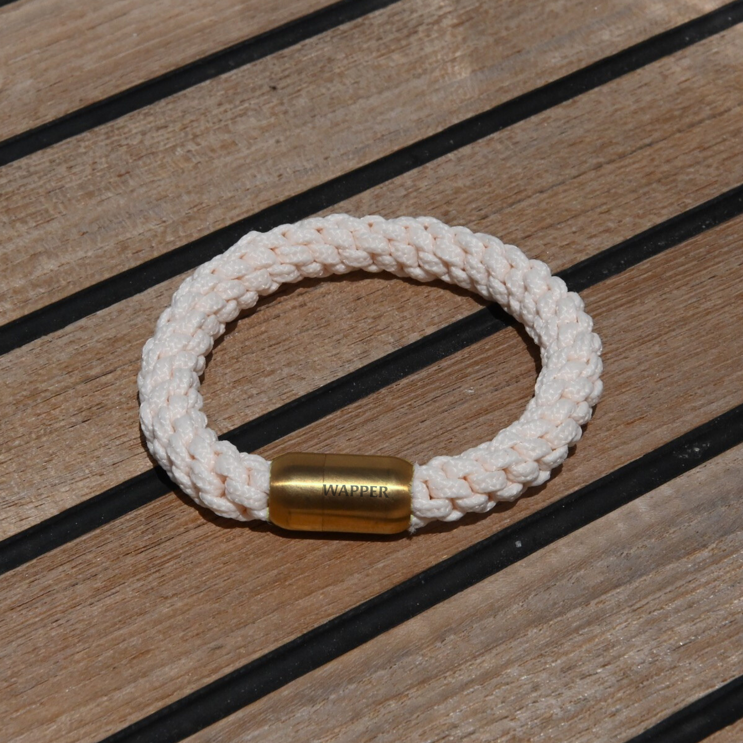 Mag-Link armband – Cream White