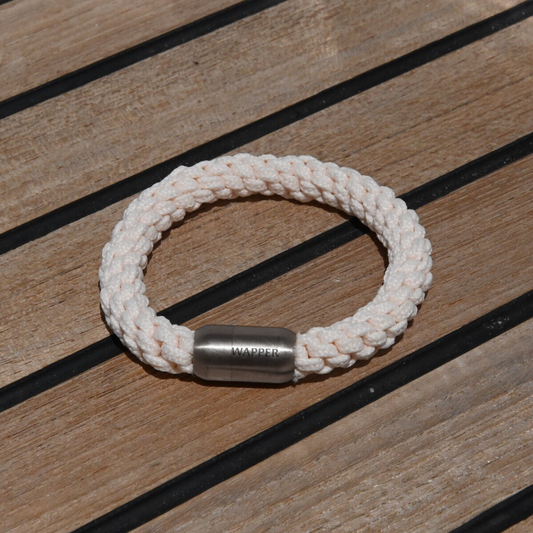 Mag-Link armband – Cream White