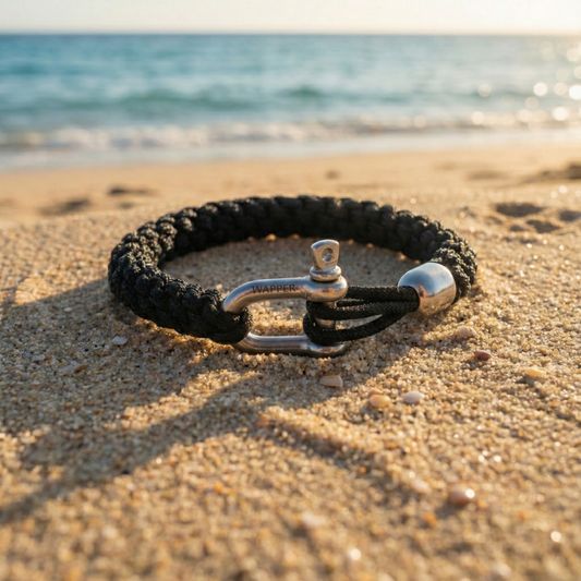 Sea-Link armband – Vanta Black